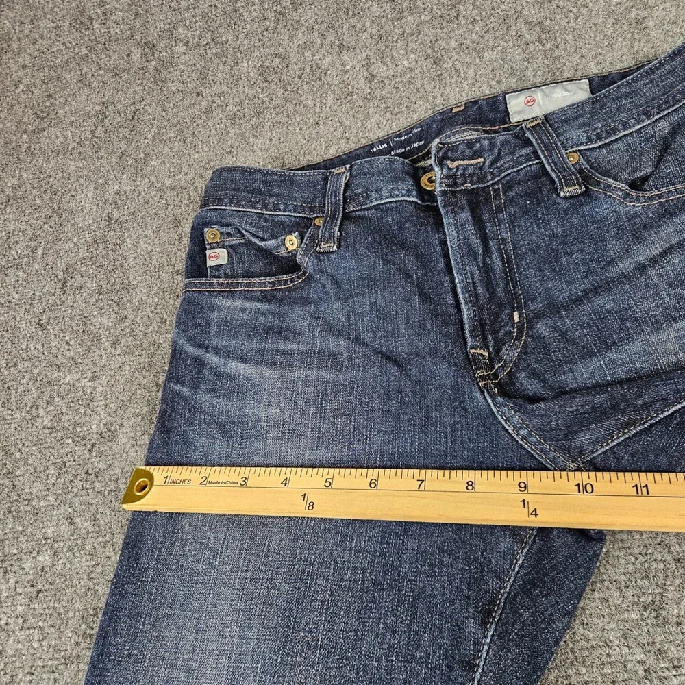 AG Adriano Goldschmied Tellis Modern Slim Jeans Mens 29x34 Dark Wash Denim 360